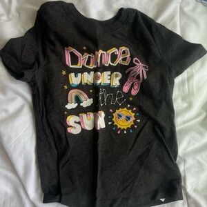 Old Navy Black Kids Shirt with Colorful Graphic